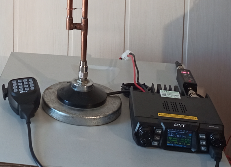 d�tail 1 antenne J-YAGI 446 Mhz